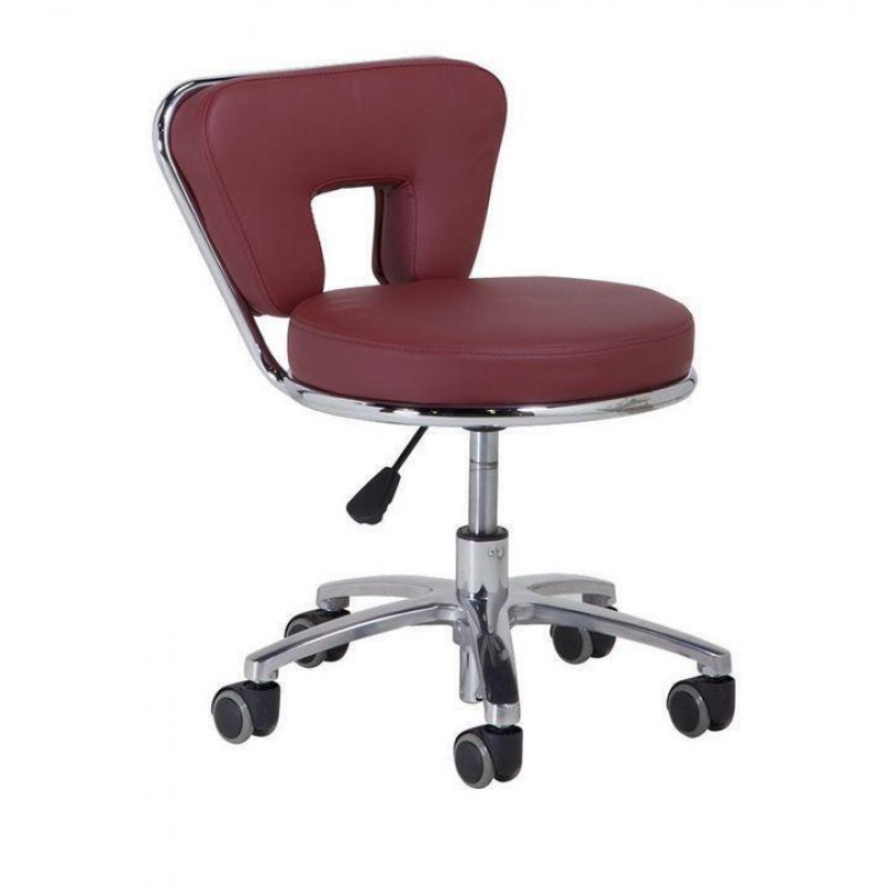 Cre8tion Technician Stools, Brigth Burgundy, TS001BB (NOT Included Shipping Charge)